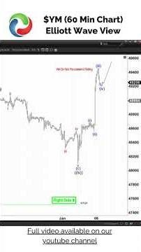 $YM (Dow Futures) Final Wave ((v)) Set to Wrap Short‑Term Cycle from Nov 21