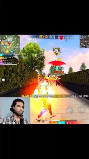 Streamer got cooked😱 #ff #freefire #ffshorts #shortsfeed #tondaegamer