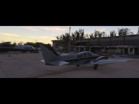Voo IFR no Baron BE55 ✈️ (SBRP) Ribeirão Preto → (SBAU) Araçatuba Microsoft Flight Simulator