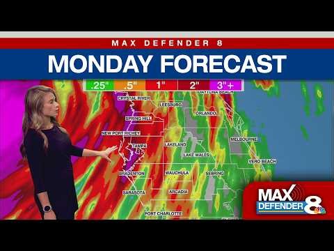 Monday Tampa Forecast | Max Defender 8