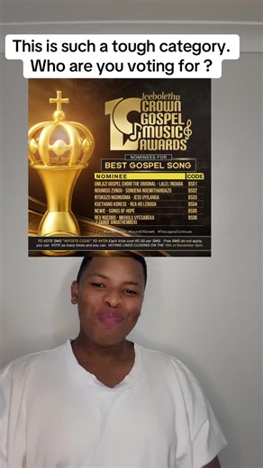 Crown Gospel Music Awards: Who Will Win This Tough Category?