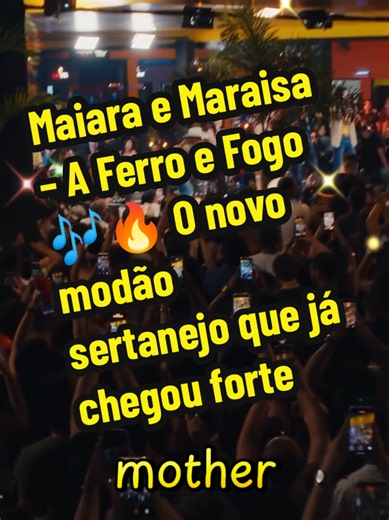 Maiara e Maraisa – A Ferro e Fogo 🎶🔥 O novo modão sertanejo que já chegou forte!Maiara e Maraisa chegam com aquela sofrência sertaneja que mexe com o coração! 🎤❤️ A música “A Ferro e Fogo” promete conquistar os fãs de sertanejo, com emoção, letra marcante e aquele estilo que só as patroas entregam. Coloca o som para tocar, compartilha com quem ama sertanejo e comenta: de qual cidade você está ouvindo esse lançamento da Maiara e Maraisa? 🌎🔥 Sertanejo novo, música sertaneja 2026, lançamento M