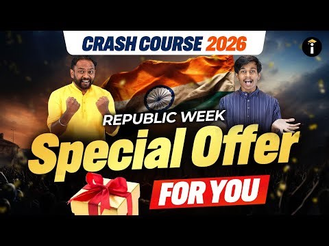 Republic Week Special | Crash Course 2026 – Special Offer for You 🎁