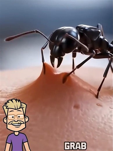 How an Ant really Bites You 😨 #secrets #facts