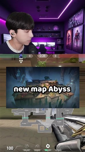 Diving into the new ABYSS map where boundaries are just a suggestion! 🌌 Watch out for those deadly jumps and midfights! What do you think of the cozy underground vibe? Comment below! #Valorant #ABYSS #gaming #gamerlife #fyp #foryou #tiktok #gamingcommunity #midfights