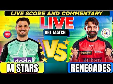 Melbourne Renegades vs Melbourne Stars, 22ND BBL Match - Live Cricket Score & Commentary|sid Chandra