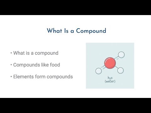 What is a compound