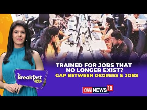 Degrees but No Jobs? India’s Skills Crisis Explained | Education vs Employment | Breakfast Club-LIVE
