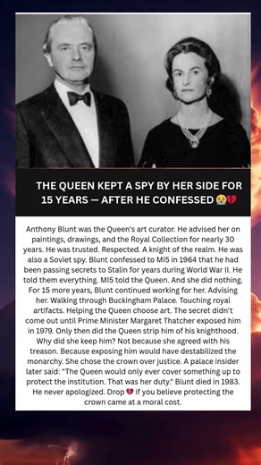 THE QUEEN KEPT A SPY BY HER SIDE FOR 15 YEARS — AFTER HE CONFESSED 😭💔