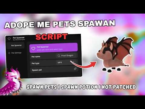 🔥 NEW Adopt Me Script 2026 (NO KEY) 🐾 Auto Trade, Auto Farm, Pet Spawner & OP Features!