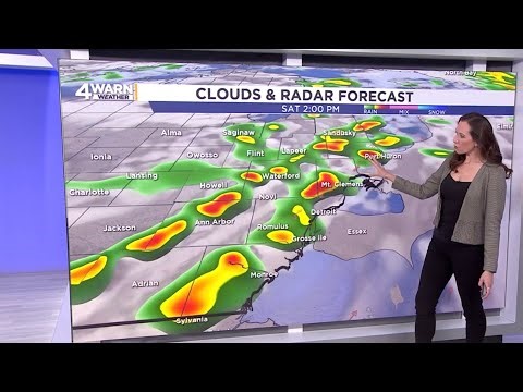 Metro Detroit weather forecast May 8, 2026 -- 4 p.m. Update