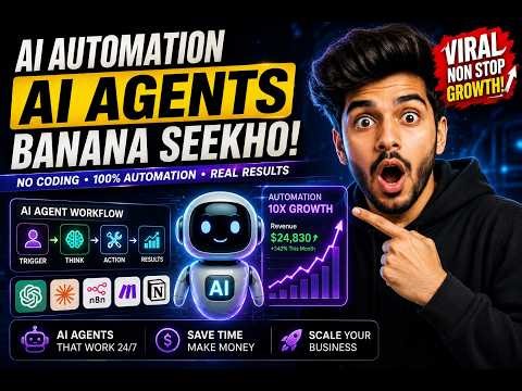AI Automation Full Course for Beginners | English
