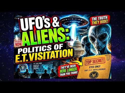 UFOs, UAPs & Aliens: The Politics Of E.T. Visitation