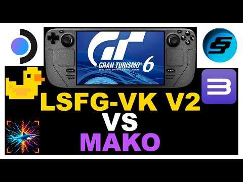 Gran Turismo 6 Steam Deck LSFG-VK V2/MAKO V4 RPCS3 + Best Settings | 2X, 3X, 4X, 5X, 6X