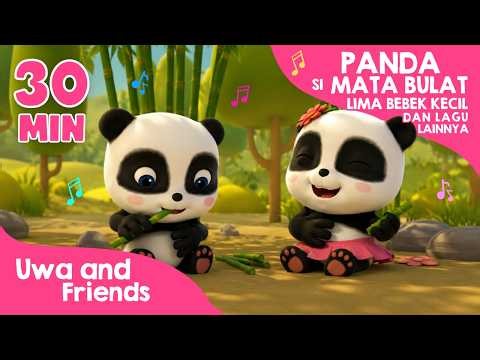 Panda Si Mata Bulat, Lima Bebek Kecil, dan Lagu Lainnya - 30 Menit Kompilasi Lagu Anak Balita
