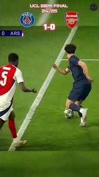 PSG 2-1 ARSENAL 🤯🔥 | Hakimi Seals the Final! | UCL 2025 Semi-Final #Shorts #football #psg #ucl