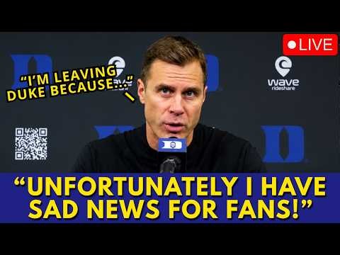 JUST ANNOUNCED! SAD NEWS ABOUT JON SCHEYER! DUKE FANS WEREN'T EXPECTING THIS! DUKE BASKETBALL NEWS