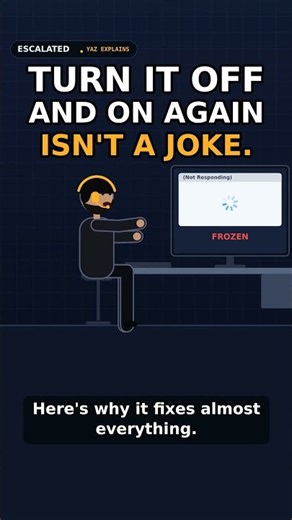 Why Restarting Your Computer Fixes Almost Everything | Yaz Explains
