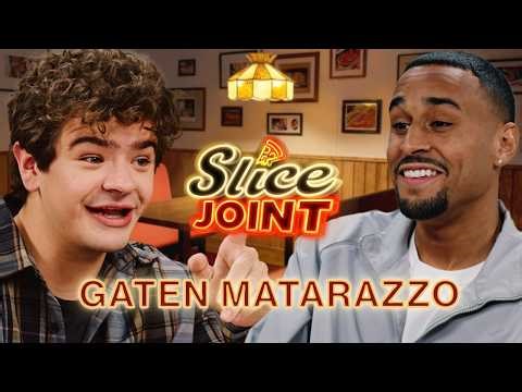 Gaten Matarazzo Ranks Stoner Comedies While Eating Pizza | Slice Joint