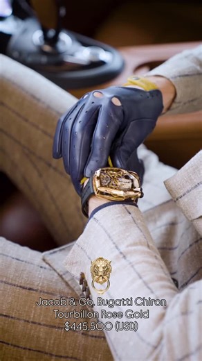 The Billionaire’s Club ™ on Instagram: "“The Engine That Tells Time.” Built like a hypercar and crafted like a masterpiece, the @JacobandCo. Bugatti Chiron Tourbillon in Rose Gold redefines what a luxury timepiece can be. Featuring a W16 engine-inspired movement, flying tourbillon, and shock-absorber structure, this watch delivers performance, precision, and power — all on the wrist."