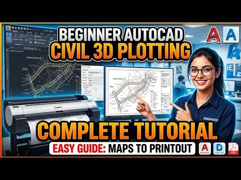 AutoCAD Complete beginner's guide to civil 3d (All you need as a surveyor, planner, GIS technician)
