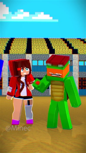Giga JJ Vs Mikey - New Spider Zombie🤯 Maizen Minecraft #minecraft #jj #memes