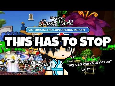 reacting to "totally legit" maplestory classic skill changes