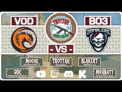 Phoenix vs Zomblerz | Trottah Christmas Cup | #BO3 | @TrottahCS [ #cs2 #vod ]