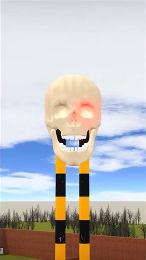 Eat The Food And Reach To Skull Railroad Crossing? #shorts