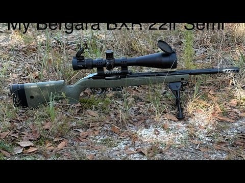Taking another look at my Bergara BXR 22lr Semi