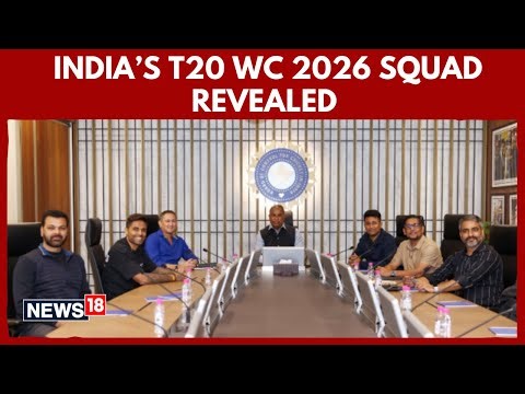 India Announces T20 World Cup 2026 Squad | Suryakumar Yadav To Captain, Shubhman Gill Dropped | N18V