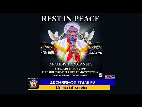 ARCHBISHOP STANLEY MEMORIAL SERVICE