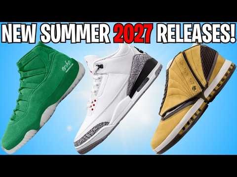 NEW SUMMER 2027 AIR JORDAN & NIKE RELEASES, JORDAN 11 GREEN SCREEN (MONSTARS), ZOOM FLIGHT 5 & MORE