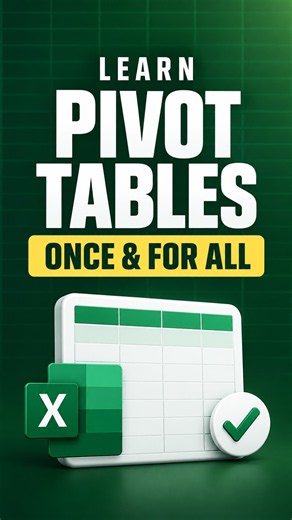 Learn Excel Pivot Tables | Start Here