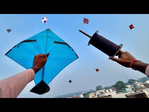 Big Star kite flying & kite fighting tricks | kite cutting | kite | 