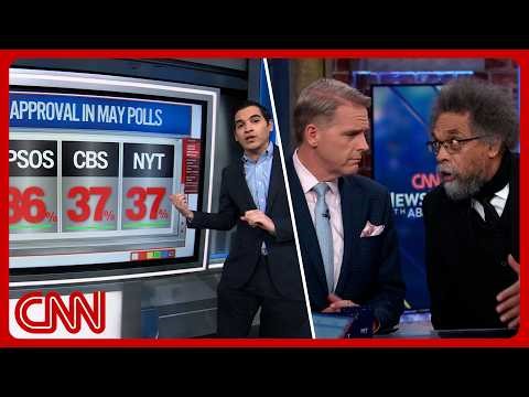 Trump polling hits new low ahead of elections: Enten & Newsnight react