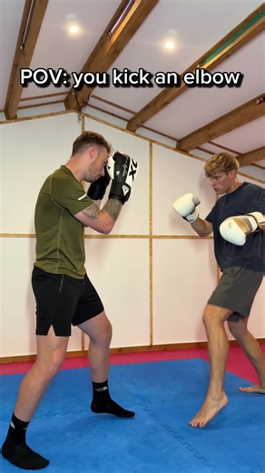 POV: you kick an elbow… | kicks