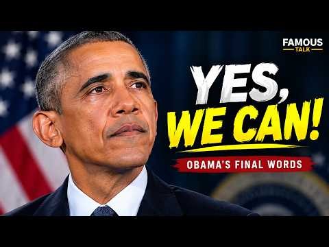 Barack Obama’s Final Speech as President — “Yes, We Can” | Powerful Farewell Address | FAMOUS TALK