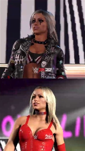Liv Morgan WWE 2K26 vs WWE 2K22 #shorts