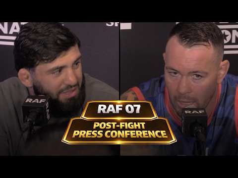 RAF 7 Post-Fight Press Conference | Arman Tsarukyan, Colby Covington REACT To Big Wins, More