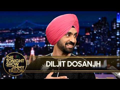 Diljit Dosanjh Teaches Jimmy One of His Signature Dance Moves, Talks AURA Album and Tour