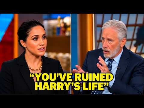 Jon Stewart SHOCKS Meghan Markle With One Brutal Question LIVE On The Daily Show