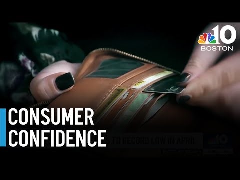 Consumer sentiment falls to record low in April