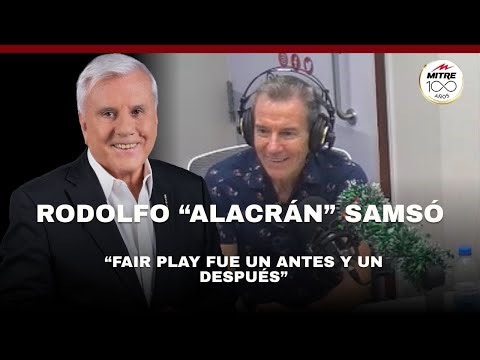 La entrevista a Rodolfo Samsó, más conocido como Alacrán, en Bravo por Mitre