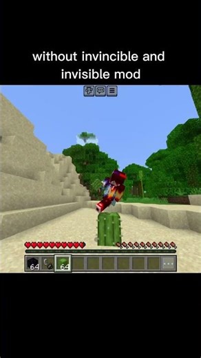 Minecraft invincible edit invincible mod Minecraft Minecraft #gugugaga