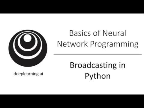 [双语][吴恩达]Python 中的广播机制