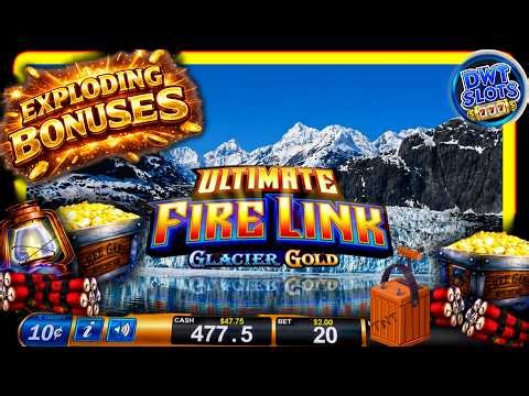 Ultimate Fire Link Glacier Gold — 29 FREE SPINS EXPLOSION! 🔥