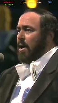 PAVAROTTI TORNA A SURRIENTO 1991 ( DE CURTIS )
