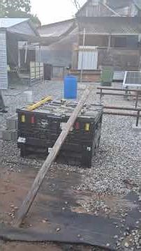 Second solar array frame finished