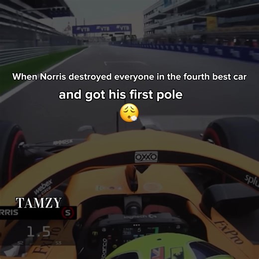 4th Fastest Car: Lando Norris and McLaren in Sochi